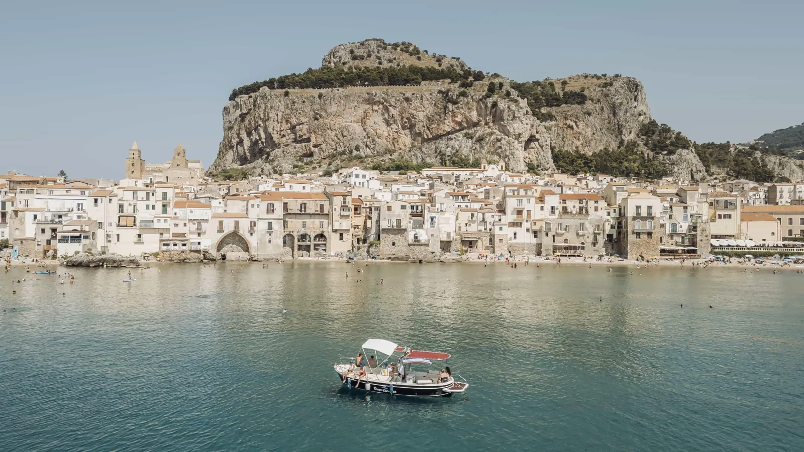 Cefalù Coast Cruise with Swimming, Snorkelling & Aperitivo