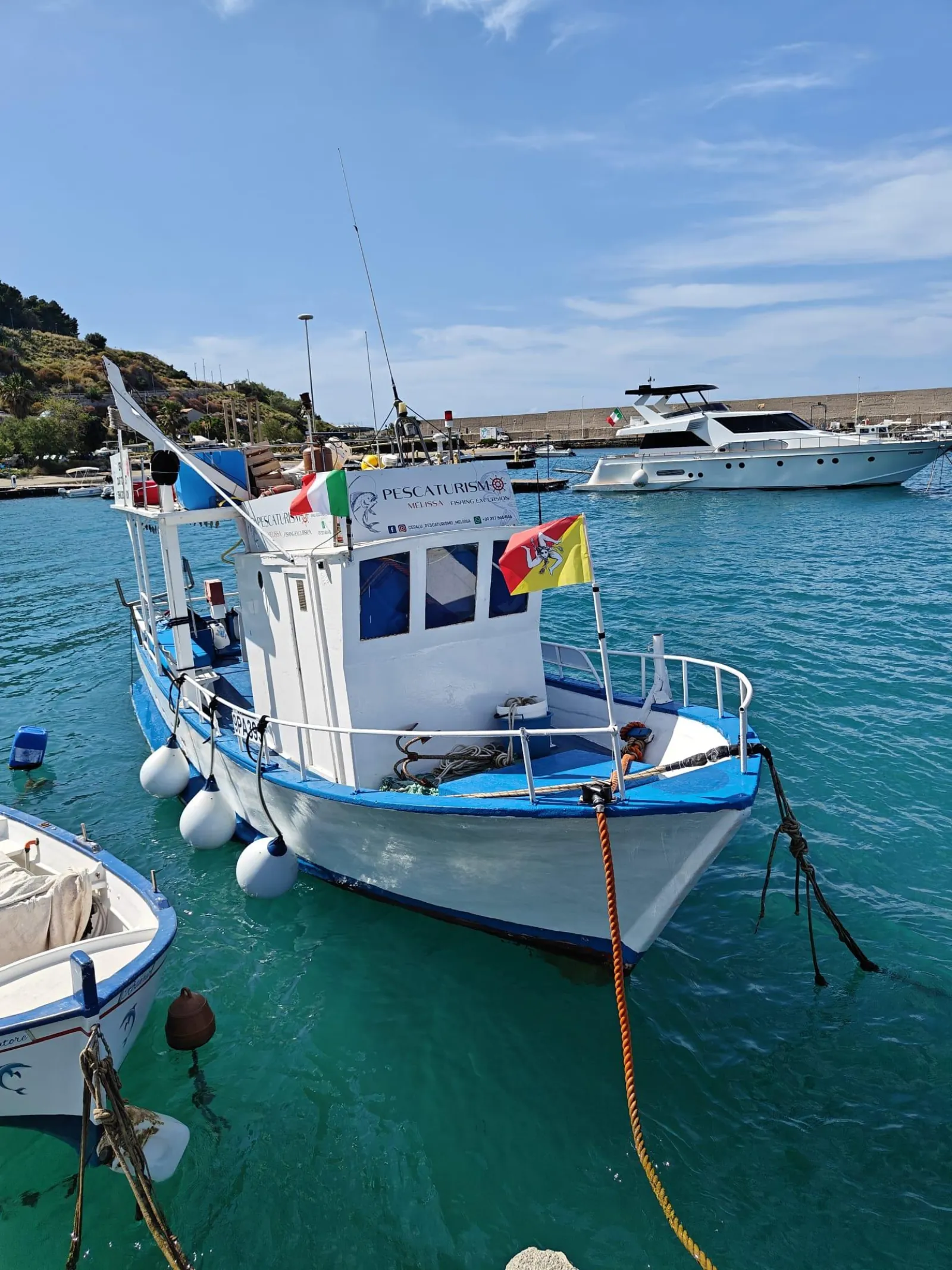 Cefalù Fishing Boat Trip with Snorkelling & Lunch on Board